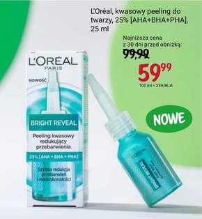 Peeling do twarzy L'Oréal niska cena