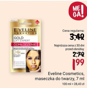Maseczka do twarzy Eveline Cosmetics niska cena