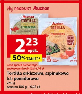 Tortilla Auchan niska cena
