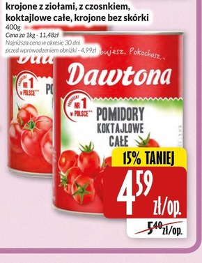 Pomidory Dawtona niska cena