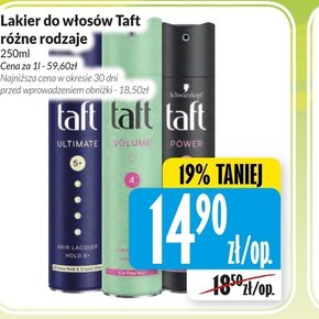 Taft Volume Lakier do włosów 250 ml niska cena