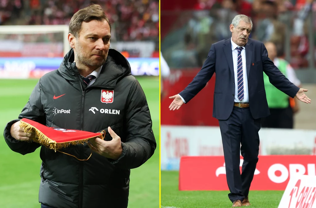 Jakub Kwiatkowski i Fernando Santos Jakub Kwiatkowski i Fernando Santos