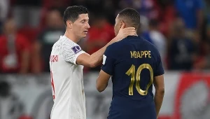 Robert Lewandowski i Kylian Mbappe