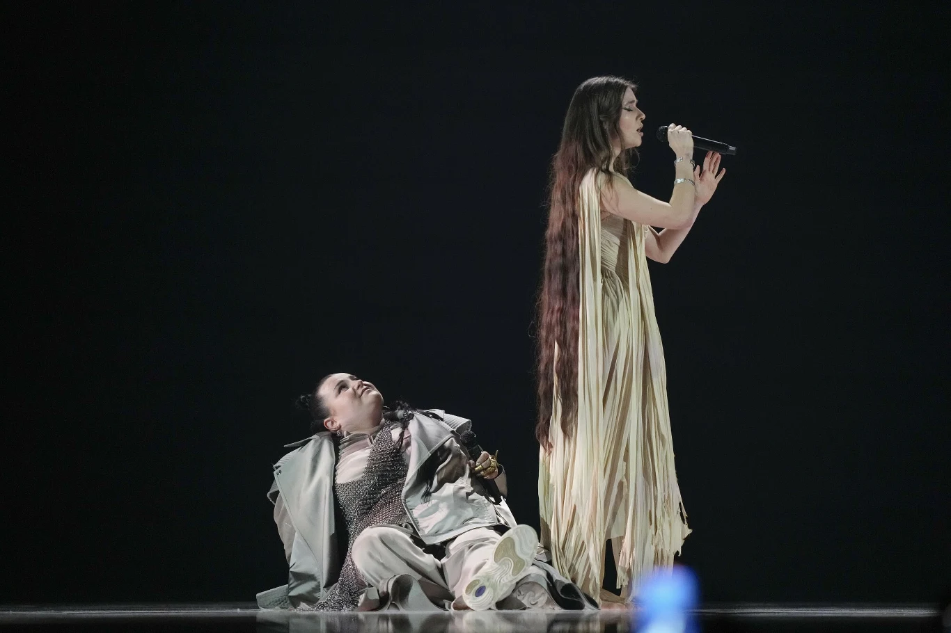 alyona alyona i Jerry Heil na scenie Eurowizji