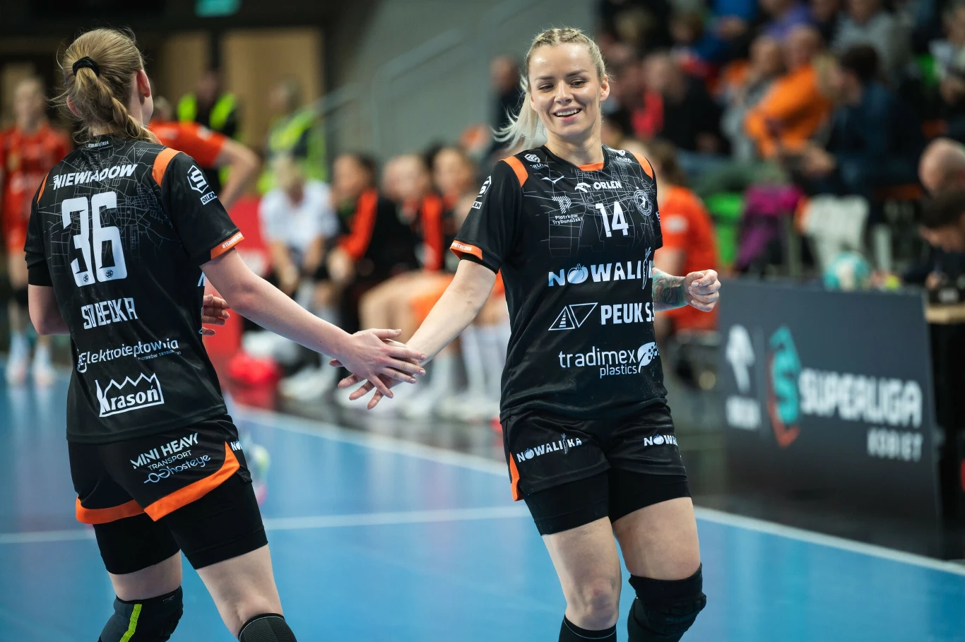 Lucyna Sobecka i Patrycja Królikowska z Piotrcovii Piotrków Trybunalski