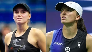 Jelena Rybakina i Iga Świątek