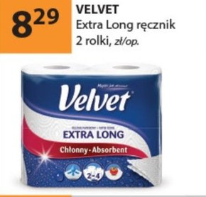 Velvet Extra Long Ręcznik papierowy 2 rolki niska cena