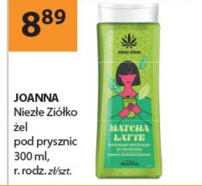 Joanna Niezłe ziółko Matcha Latte Ekstremalnie orzeźwiający żel pod prysznic 300 ml niska cena