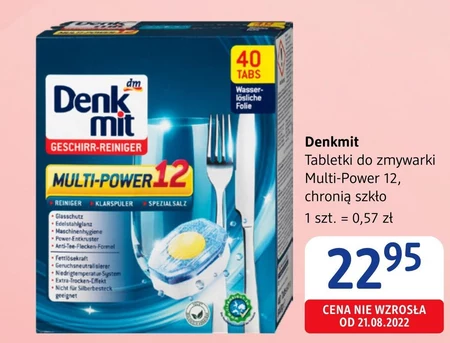 Tabletki do zmywarki Denkmit