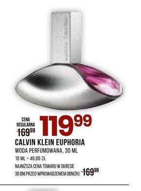 Woda perfumowana Calvin Klein niska cena