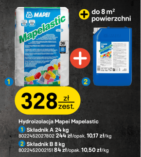 Hydroizolacja Mapei niska cena