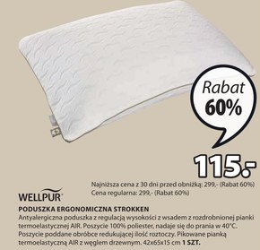 Poduszka ergonomiczna Wellpur niska cena