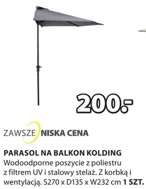 Parasol balkonowy niska cena
