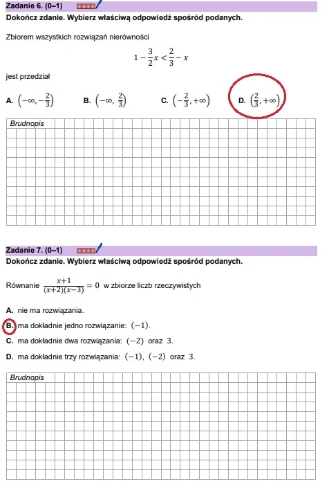 Matura 2024: Matematyka, arkusz CKE - strona 7