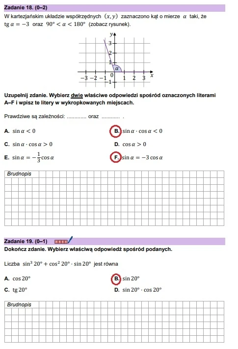 Matura 2024: Matematyka, arkusz CKE - strona 18