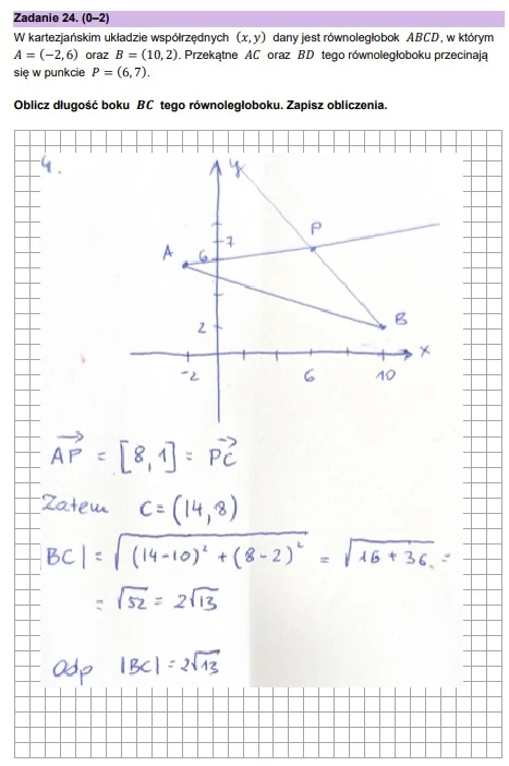 Matura 2024: Matematyka, arkusz CKE - strona 21