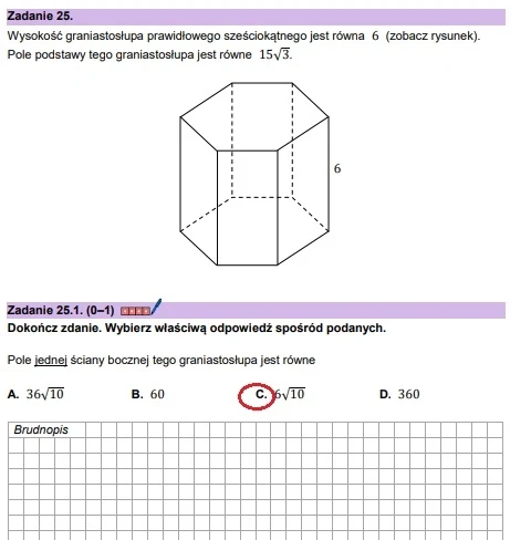 Matura 2024: Matematyka, arkusz CKE - strona 22