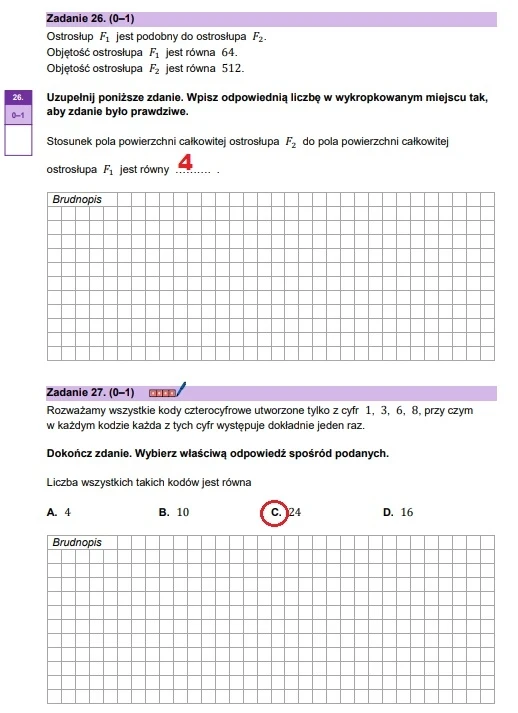 Matura 2024: Matematyka, arkusz CKE - strona 24
