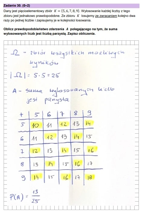 Matura 2024: Matematyka, arkusz CKE - strona 26