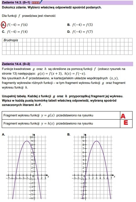 Matura 2024: Matematyka, arkusz CKE - strona 14