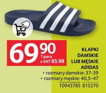 Klapki Adidas