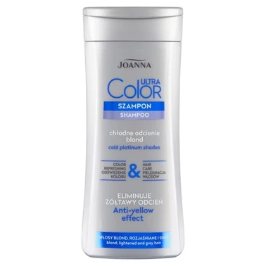 Joanna Ultra Color Szampon chłodne odcienie blond 200 ml - 0
