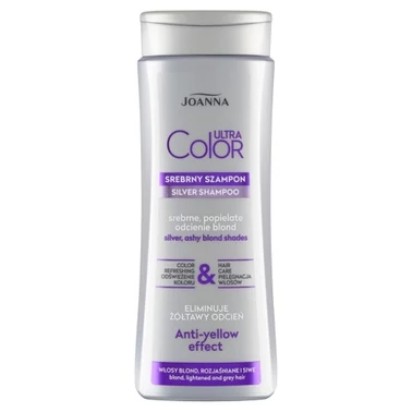 Joanna Ultra Color Srebrny szampon srebrne popielate odcienie blond 300 ml - 0