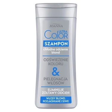 Joanna Ultra Color Szampon chłodne odcienie blond 200 ml - 1