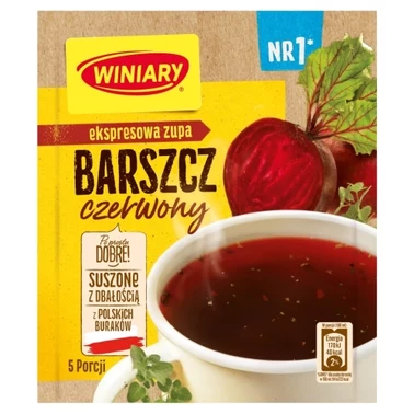 Winiary ekspresowa zupa Barszcz czerwony 60 g - 0
