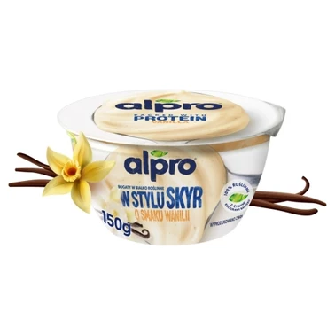 Alpro Produkt sojowy w stylu skyr o smaku wanilii 150 g - 0