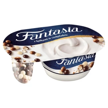 Fantasia Jogurt kremowy z kulkami w czekoladzie 100 g - 0