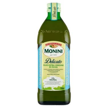 Monini Delicato Oliwa z oliwek najwyższej jakości z pierwszego tłoczenia 750 ml - 0