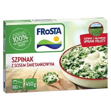 FRoSTA Szpinak z sosem śmietankowymi 450 g - 2