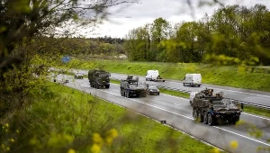 "Przemarsz przez terytorium Polski". Przerzut wojsk na wschód