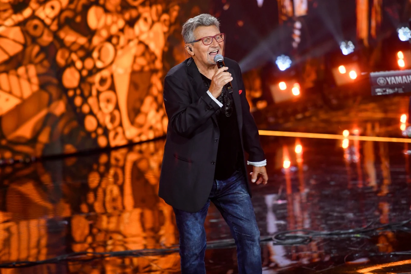 Jacek Zieliński podczas występu w Opolu Jacek Zieliński podczas występu w Opolu