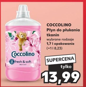 Coccolino Silk Lily Płyn do płukania tkanin koncentrat 1700 ml (68 prań) niska cena
