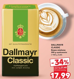 Dallmayr Classic Kawa mielona 500 g niska cena