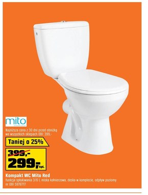 Kompakt wc Mito niska cena