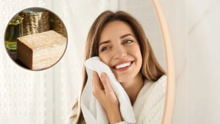 Regularne stosowanie mydła Aleppo poprawia kondycję skóry. 