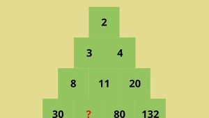 Jaka liczba powinna znaleźć się w miejscu znaku zapytania?