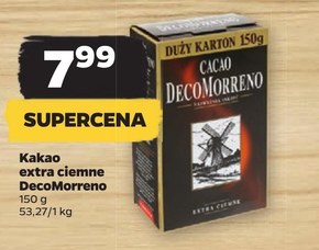 DecoMorreno Kakao o obniżonej zawartości tłuszczu 150 g niska cena