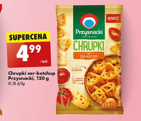 Przysnacki Chrupki o smaku ser-keczup 120 g