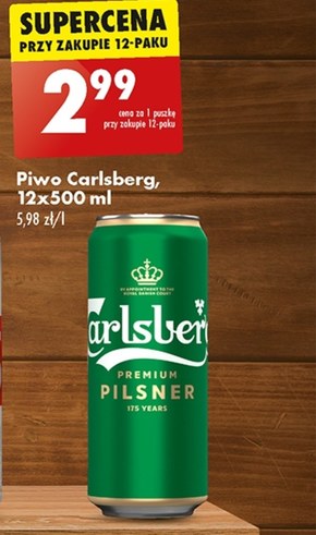 Piwo Carlsberg niska cena