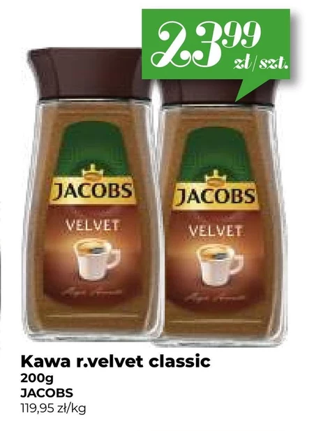 Jacobs Velvet Crema Kawa rozpuszczalna 200 g