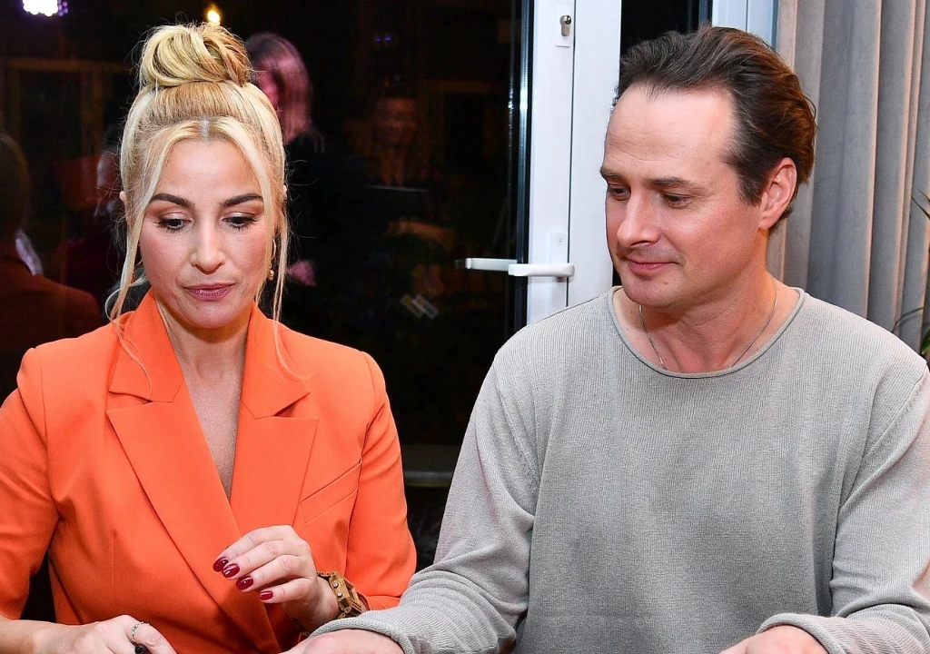 Joanna Brodzik i Paweł Małaszyński