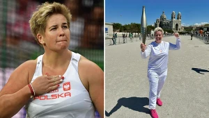 Anita Włodarczyk znalazła się w sztafecie olimpijskiej