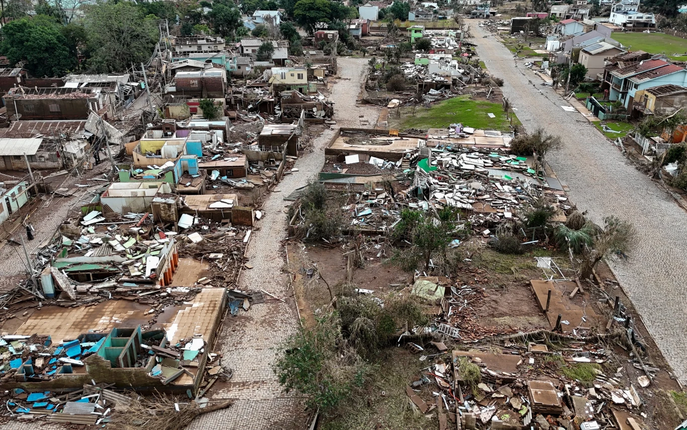 Brazylia. Niecodzienny widok po powodzi Brazylia. Niecodzienny widok po powodzi