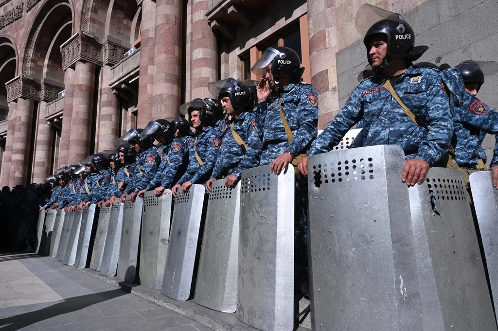 Protesty w stolicy Armenii 