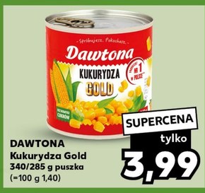Dawtona Kukurydza Gold 340 g niska cena