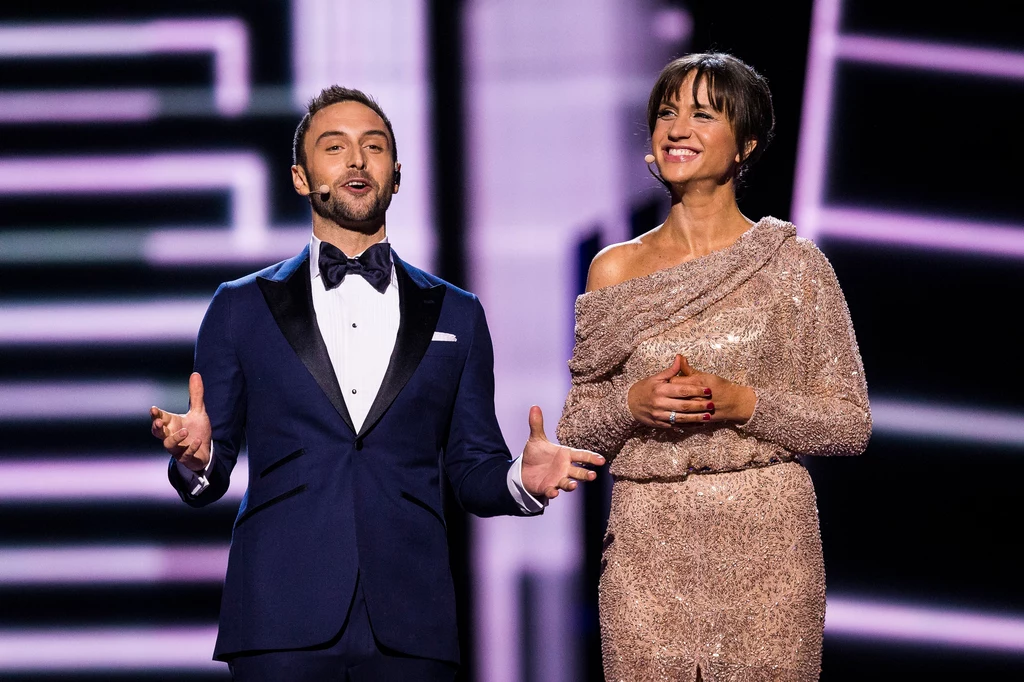 Mans Zelmerlow i Petra Mede 